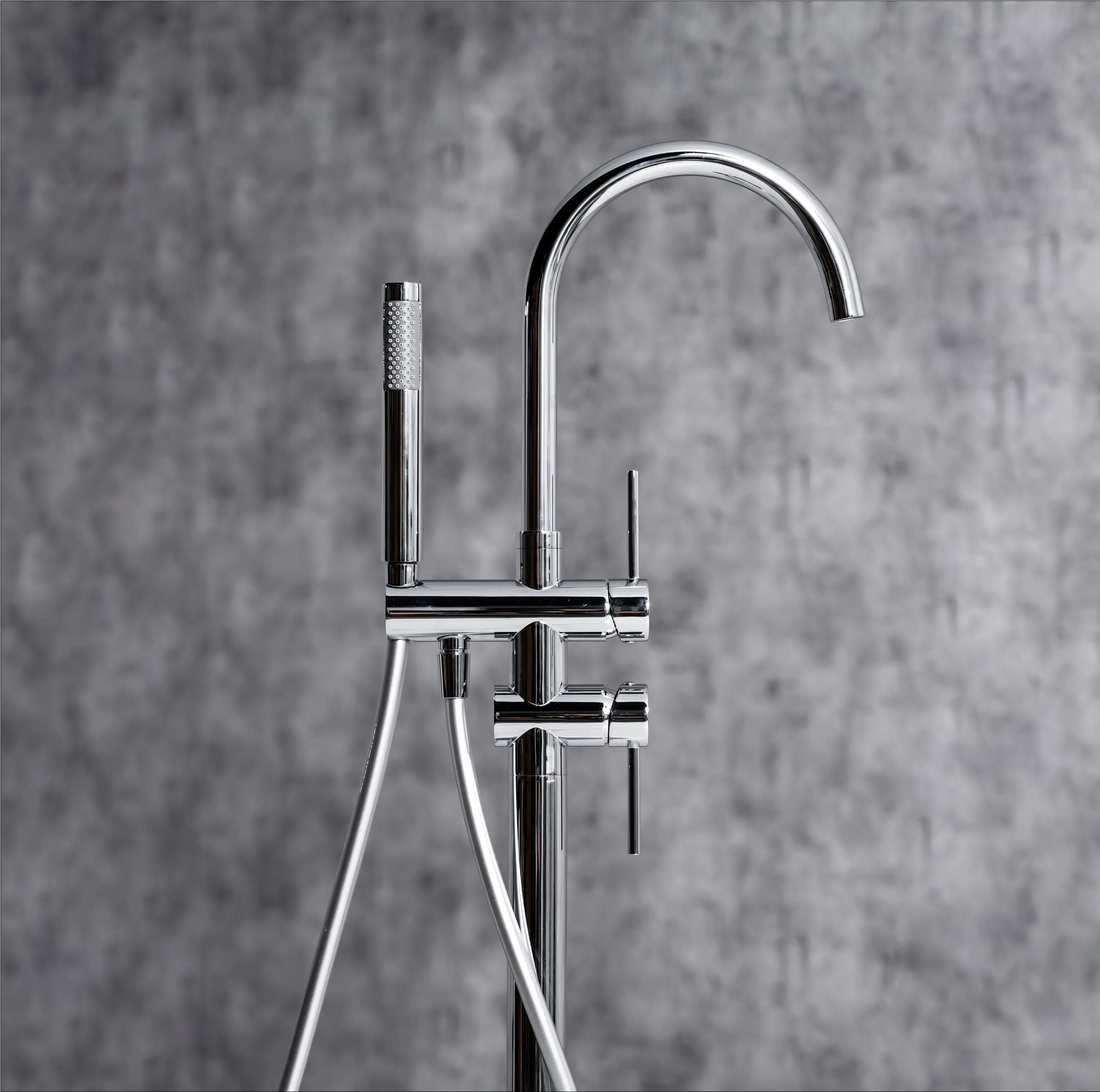 Bộ vòi sen xả bồn đặt sàn Alin Series MOWOEN ALIN-FB0001